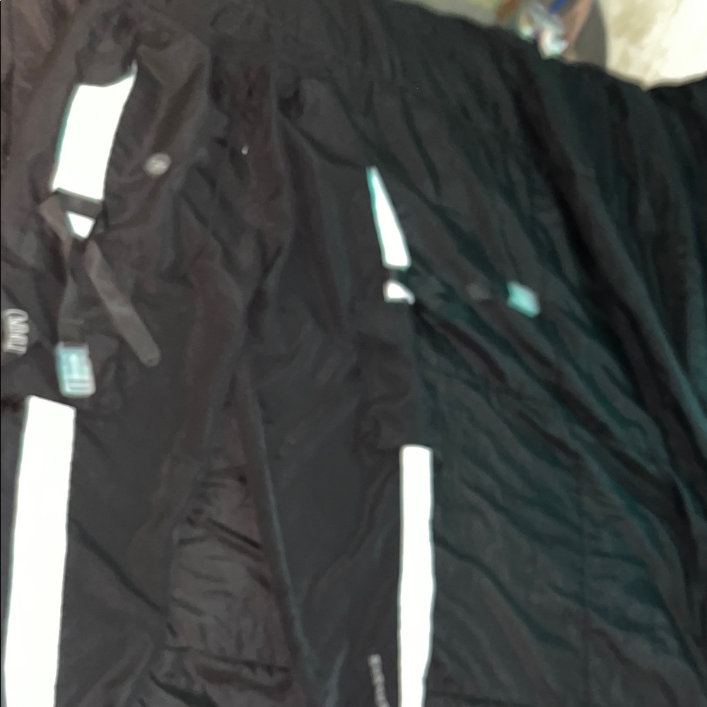 Men's Black and White Jacket